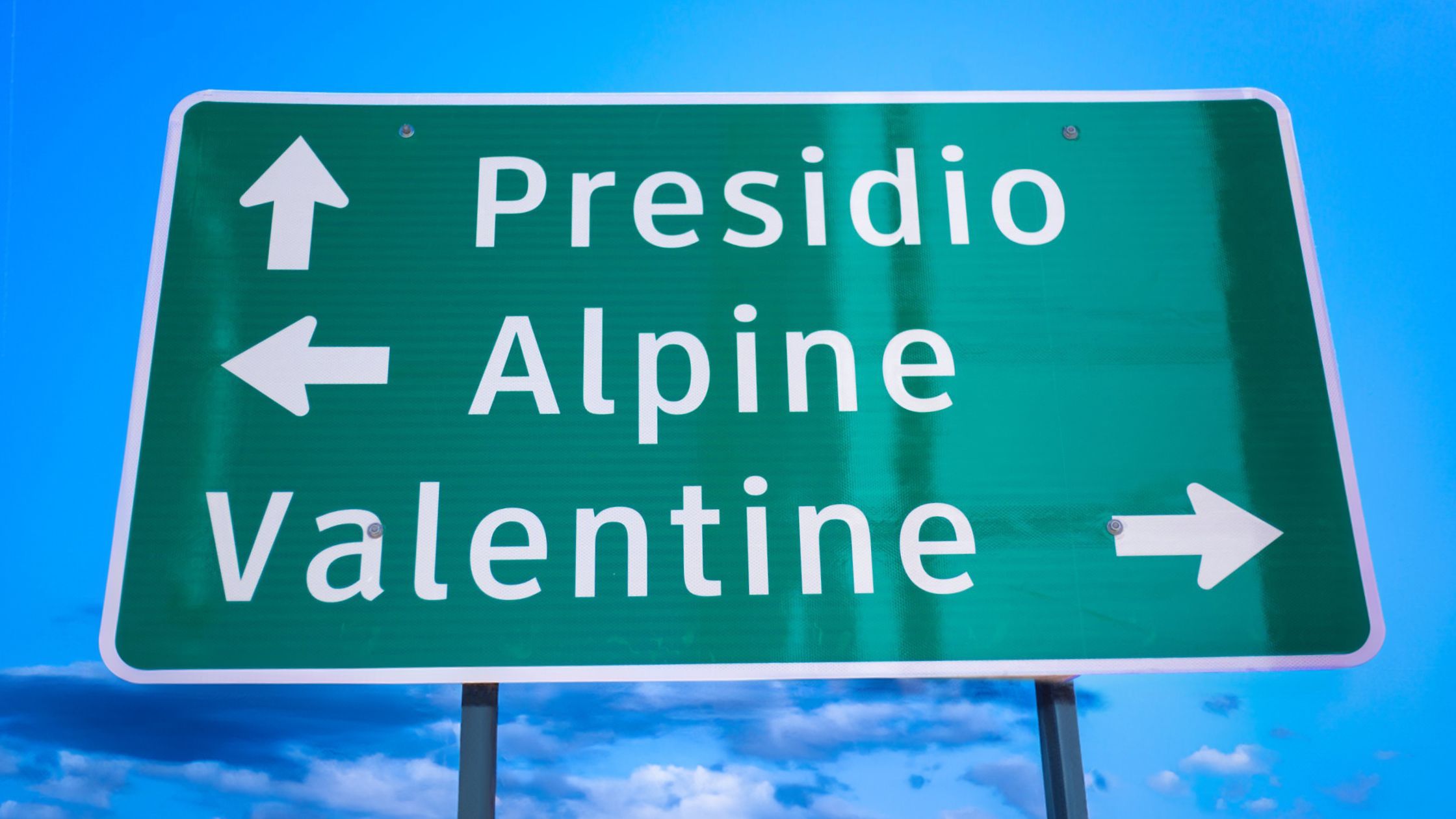 New home build in West Texas